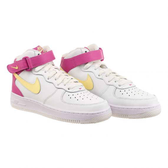 Кроссовки Nike Air Force 1 Mid (Gs) (DH2933-100), Цвет: белый, Размер производителя: 37.5, изображение 5 Кроссовки Nike Air Force 1 Mid (Gs) (DH2933-100), Цвет: белый, Размер производителя: 37.5, изображение 5