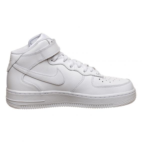 Кроссовки Nike Air Force 1 Mid Le(Gs) (DH2933-111), Цвет: белый, Размер производителя: 37.5, изображение 3 Кроссовки Nike Air Force 1 Mid Le(Gs) (DH2933-111), Цвет: белый, Размер производителя: 37.5, изображение 3