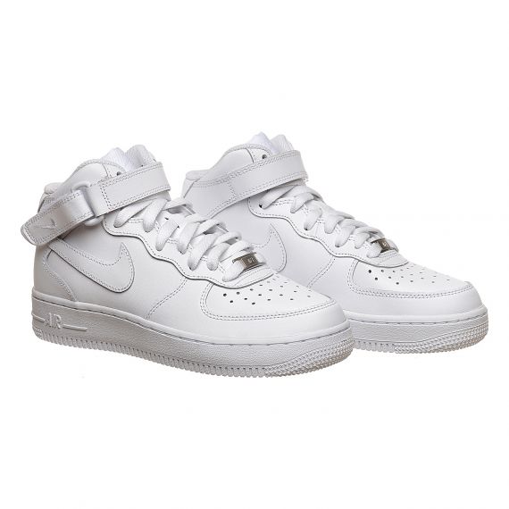 Кроссовки Nike Air Force 1 Mid Le(Gs) (DH2933-111), Цвет: белый, Размер производителя: 37.5, изображение 5 Кроссовки Nike Air Force 1 Mid Le(Gs) (DH2933-111), Цвет: белый, Размер производителя: 37.5, изображение 5