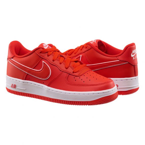 Кросівки Nike AIR FORCE 1 (GS) DX5805-600, Колір: червоний, Розмір виробника: 37.5, зображення 2 Кросівки Nike AIR FORCE 1 (GS) DX5805-600, Колір: червоний, Розмір виробника: 37.5, зображення 2