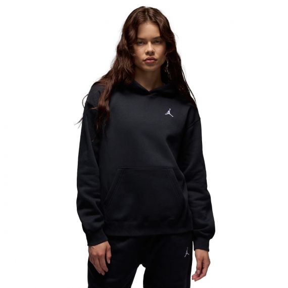 Кофта NIKE W JORDAN BRKLN FLC PO 24 FV7071-010, Колір: чорний, Розмір виробника: М