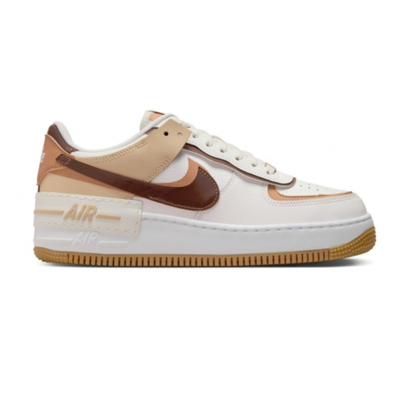 Кросівки NIKE W AF1 SHADOW DZ1847-106, Колір: коричневий, Розмір виробника: 39