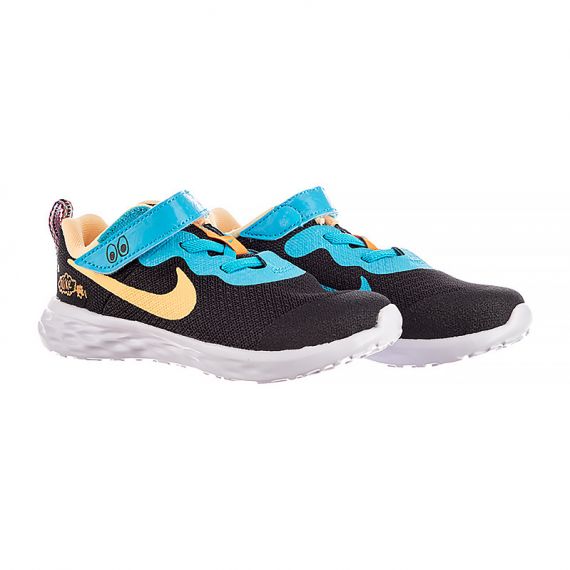 Кросівки Nike REVOLUTION 6 LIL (TDV) FB2719-001, Колір: чорний, Розмір виробника: 23.5, зображення 5 Кросівки Nike REVOLUTION 6 LIL (TDV) FB2719-001, Колір: чорний, Розмір виробника: 23.5, зображення 5