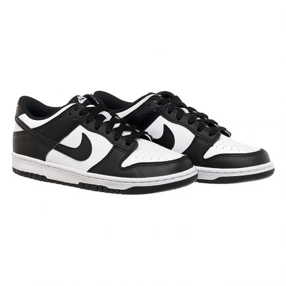 Кросівки Nike DUNK LOW (GS) CW1590-100, Колір: чорний, Розмір виробника: 37.5, зображення 5 Кросівки Nike DUNK LOW (GS) CW1590-100, Колір: чорний, Розмір виробника: 37.5, зображення 5