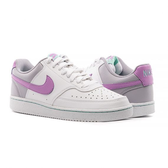 Кросівки Nike W COURT VISION LO NN FN7141-100, Колір: білий, Розмір виробника: 38, зображення 3 Кросівки Nike W COURT VISION LO NN FN7141-100, Колір: білий, Розмір виробника: 38, зображення 3