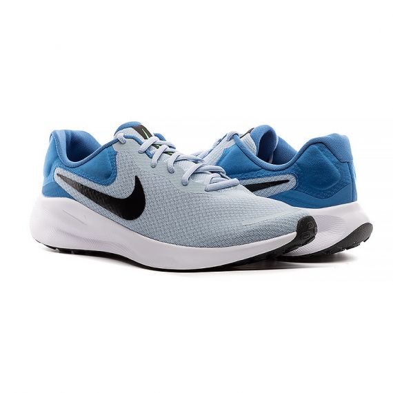 Кроссовки Nike REVOLUTION 7 FB2207-402, Цвет: голубой, Размер производителя: 42, изображение 3 Кроссовки Nike REVOLUTION 7 FB2207-402, Цвет: голубой, Размер производителя: 42, изображение 3
