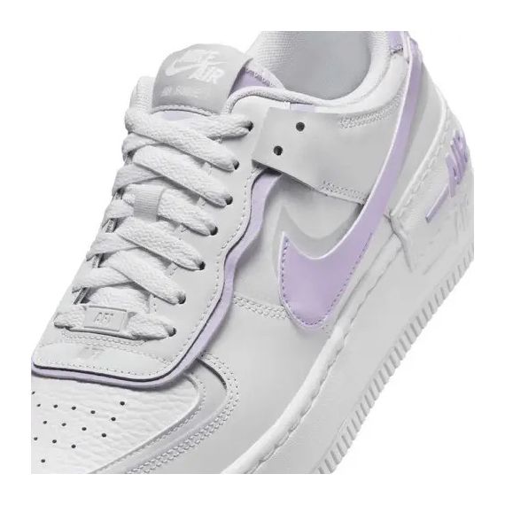 Кроссовки NIKE W AF1 SHADOW FN6335-102, Цвет: белый, Размер производителя: 39, изображение 4 Кроссовки NIKE W AF1 SHADOW FN6335-102, Цвет: белый, Размер производителя: 39, изображение 4