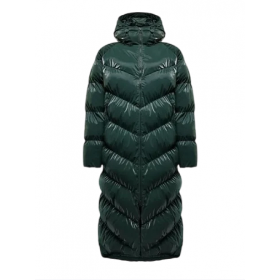 Куртка Nike W NSW TF OS SHN SNFL WNPFR PKA FV7827-338, Колір: темно-зелений, Розмір виробника: L