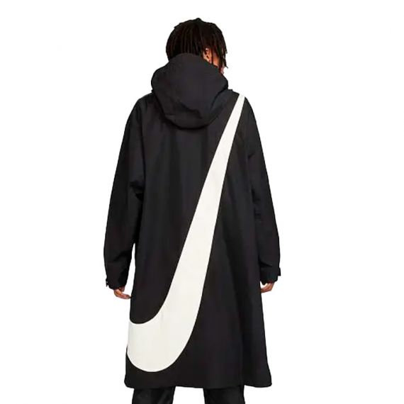 Куртка Nike SWOOSH PARKA FD2869-010, Цвет: черный, Размер производителя: 2XL, изображение 2 Куртка Nike SWOOSH PARKA FD2869-010, Цвет: черный, Размер производителя: 2XL, изображение 2