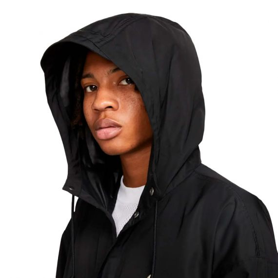 Куртка Nike SWOOSH PARKA FD2869-010, Цвет: черный, Размер производителя: 2XL, изображение 3 Куртка Nike SWOOSH PARKA FD2869-010, Цвет: черный, Размер производителя: 2XL, изображение 3