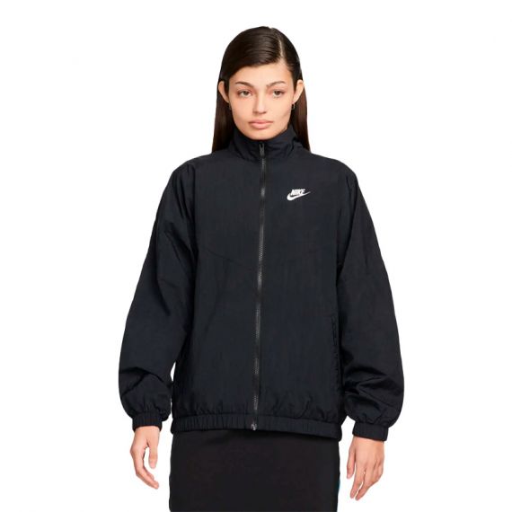 Вітровка Nike W NSW ESSNTL WR WVN JKT DM6185-010, Колір: чорний, Розмір виробника: XS
