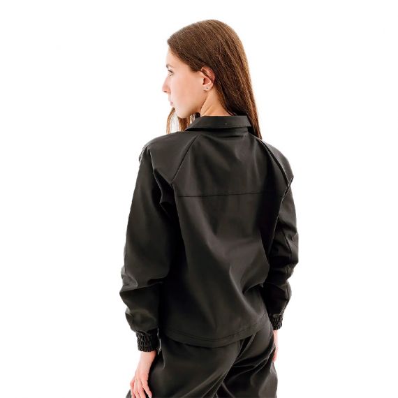 Куртка Nike W NSW SWSH JKT WVN FD1130-010, Цвет: черный, Размер производителя: L, изображение 2 Куртка Nike W NSW SWSH JKT WVN FD1130-010, Цвет: черный, Размер производителя: L, изображение 2