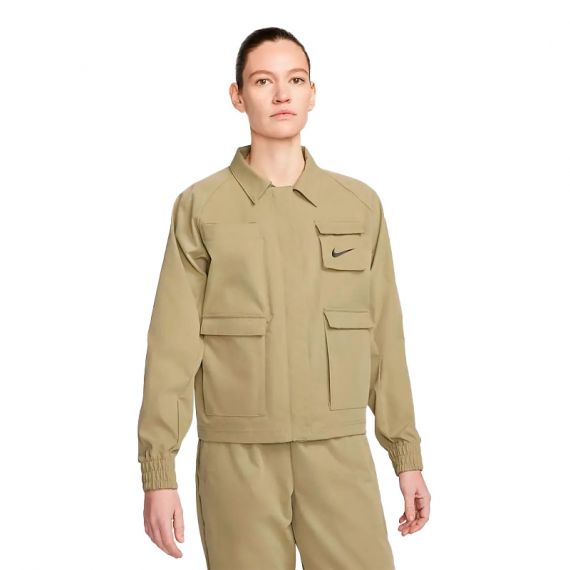 Куртка Nike W NSW SWSH JKT WVN FD1130-276, Колір: коричневий, Розмір виробника: М