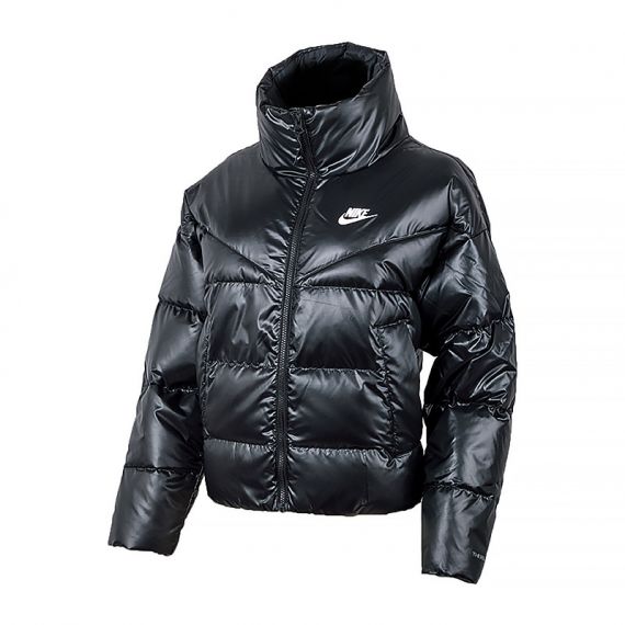 Куртка Nike W NSW TF CITY JKT DH4079-010, Колір: чорний, Розмір виробника: L