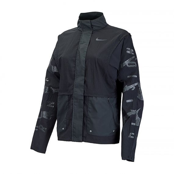 Куртка Nike W NK TF RUN DVN JACKET DX0325-010, Колір: чорний, Розмір виробника: S