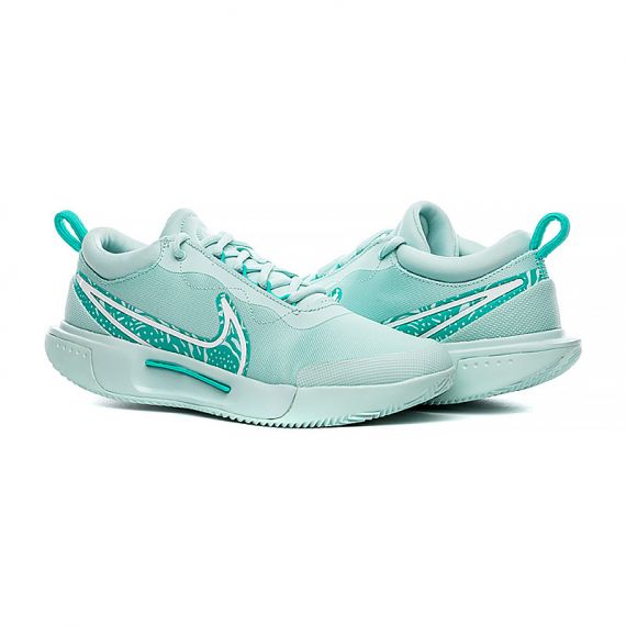 Кросівки Nike ZOOM COURT PRO CLY FD1156-300, Колір: бірюзовий, Розмір виробника: 42.5, зображення 2 Кросівки Nike ZOOM COURT PRO CLY FD1156-300, Колір: бірюзовий, Розмір виробника: 42.5, зображення 2