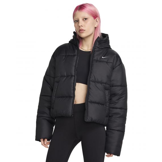 Куртка Nike W NSW TF SYNFL NK CLSC PFR FZ5899-010, Колір: чорний, Розмір виробника: L