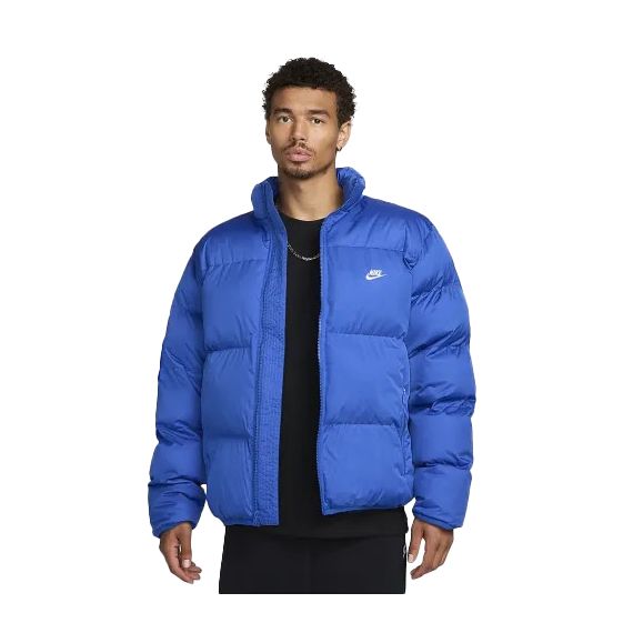 Куртка Nike M NK CLUB PUFFER JKT FB7368-480, Колір: синій, Розмір виробника: L