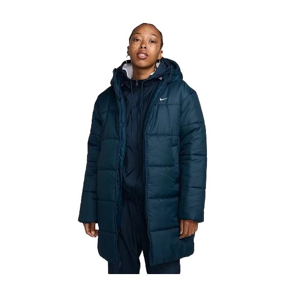 Куртка Nike W NSW TF SNFL NK CLSC PRKA FZ5903-478, Колір: темно-синій, Розмір виробника: S