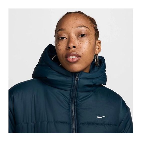 Куртка Nike W NSW TF SNFL NK CLSC PRKA FZ5903-478, Колір: темно-синій, Розмір виробника: S, зображення 3