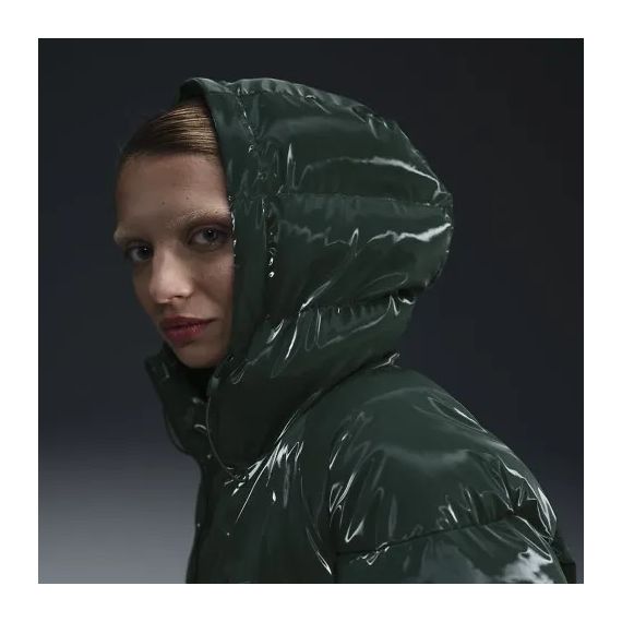 Куртка Nike W NSW TF OS SHN SNFL WNPFR PKA FV7827-338, Колір: темно-зелений, Розмір виробника: XS, зображення 6 Куртка Nike W NSW TF OS SHN SNFL WNPFR PKA FV7827-338, Колір: темно-зелений, Розмір виробника: XS, зображення 6