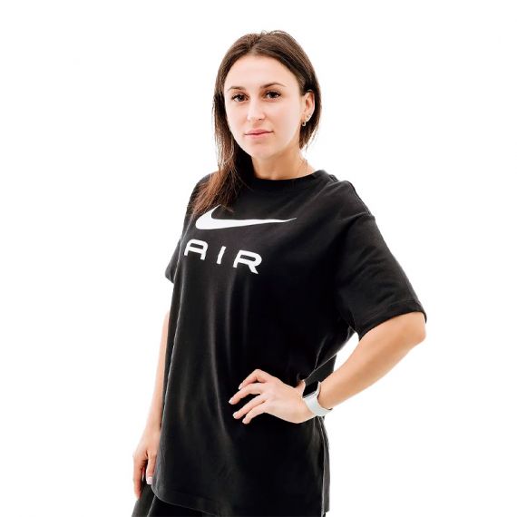 Футболка Nike W NSW TEE AIR BF DX7918-010, Колір: чорний, Розмір виробника: S