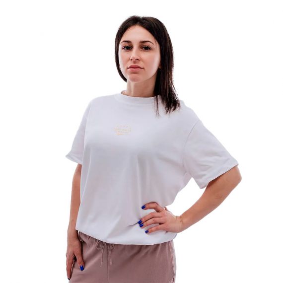 Футболка Nike W NSW TEE SS BF SISTERHOOD DX7940-100, Колір: білий, Розмір виробника: XS