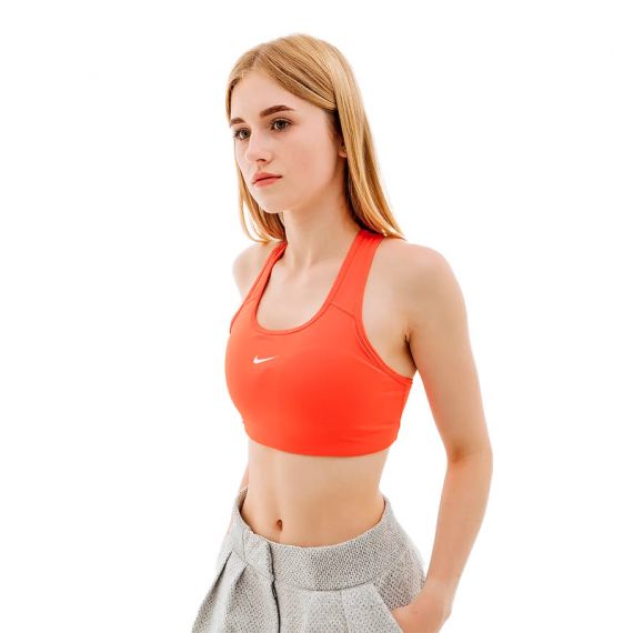 Топ Nike SWOOSH BRA PAD BV3636-633, Колір: помаранчевий, Розмір виробника: L