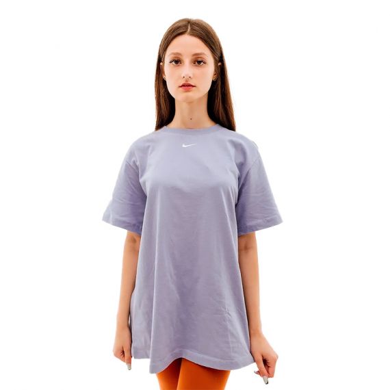Футболка Nike W NSW ESSNTL TEE BF LBR DN5697-519, Колір: фіолетовий, Розмір виробника: L