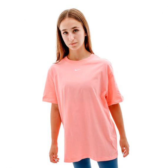 Футболка Nike W NSW ESSNTL TEE BF LBR DN5697-611, Колір: рожевий, Розмір виробника: XS