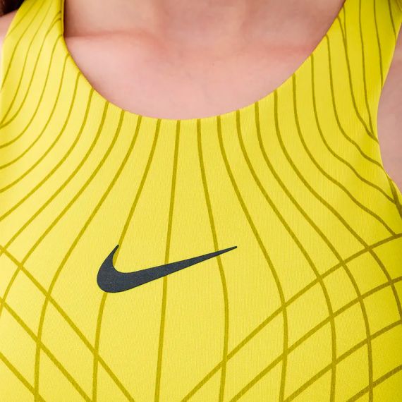Топ Nike W NK DF SWSH HN BRA DV9994-308, Цвет: салатовый, Размер производителя: L, изображение 3 Топ Nike W NK DF SWSH HN BRA DV9994-308, Цвет: салатовый, Размер производителя: L, изображение 3