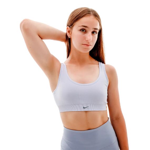 Топ Nike W NK ALATE SEAMLESS BRA DX0027-536, Колір: фіолетовий, Розмір виробника: L