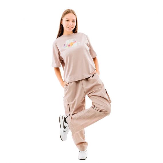 Футболка NIKE TEE OC 3 BOXY FB8191-272, Колір: бежевий, Розмір виробника: L, зображення 4