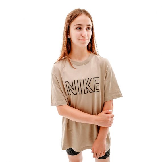 Футболка Nike W NSW TEE BF SW FJ4931-247, Колір: хакі, Розмір виробника: L