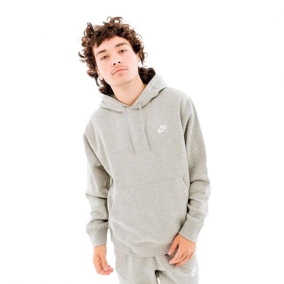 Толстовка Nike CLUB HOODIE PO BB BV2654-063, Колір: сірий, Розмір виробника: 2XL