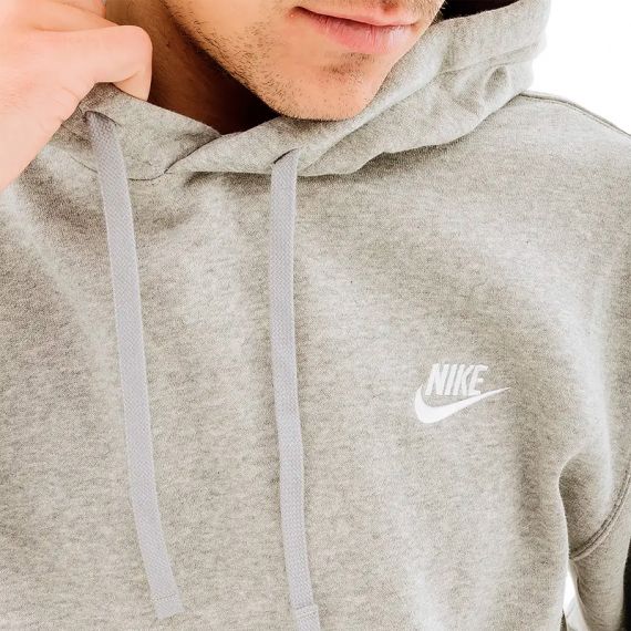 Толстовка Nike CLUB HOODIE PO BB BV2654-063, Колір: сірий, Розмір виробника: XL, зображення 3 Толстовка Nike CLUB HOODIE PO BB BV2654-063, Колір: сірий, Розмір виробника: XL, зображення 3