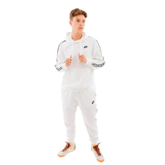 Спортивний костюм Nike CLUB FLC GX HD TRK SUIT FB7296-100, Колір: білий, Розмір виробника: XL
