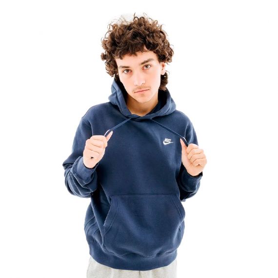 Толстовка Nike CLUB HOODIE PO BB BV2654-410, Колір: синій, Розмір виробника: S