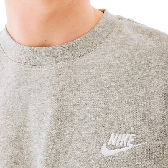 Толстовка Nike M NSW CLUB CRW BB BV2662-063, Цвет: серый, Размер производителя: S, изображение 3 Толстовка Nike M NSW CLUB CRW BB BV2662-063, Цвет: серый, Размер производителя: S, изображение 3