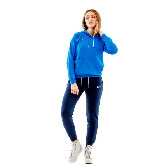 Толстовка Nike FLC PARK20 PO HOODIE CW6957-463, Цвет: синий, Размер производителя: L, изображение 3 Толстовка Nike FLC PARK20 PO HOODIE CW6957-463, Цвет: синий, Размер производителя: L, изображение 3