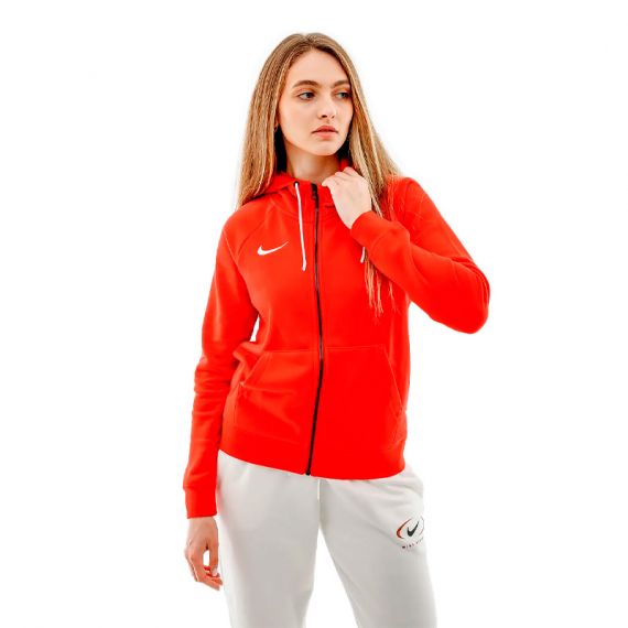 Толстовка Nike FLC PARK20 FZ HOODIE CW6955-657, Колір: червоний, Розмір виробника: L