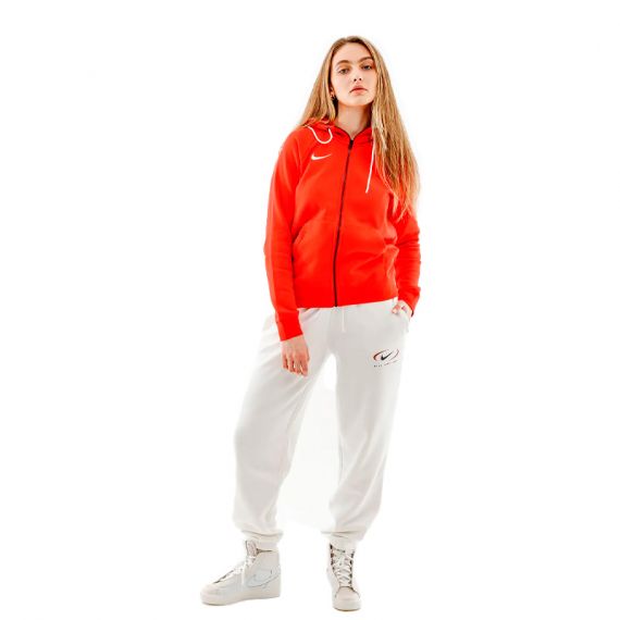 Толстовка Nike FLC PARK20 FZ HOODIE CW6955-657, Колір: червоний, Розмір виробника: L, зображення 5 Толстовка Nike FLC PARK20 FZ HOODIE CW6955-657, Колір: червоний, Розмір виробника: L, зображення 5