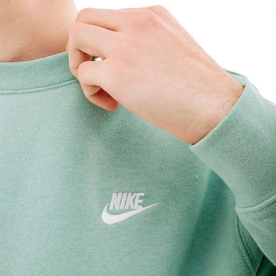 Світшот Nike CLUB CRW BB BV2662-309, Колір: бірюзовий, Розмір виробника: 2XL, зображення 3 Світшот Nike CLUB CRW BB BV2662-309, Колір: бірюзовий, Розмір виробника: 2XL, зображення 3
