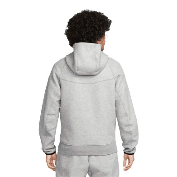 Толстовка Nike M NK TCH FLC FZ WR HOODIE FB7921-063, Колір: світло-сірий, Розмір виробника: XL, зображення 2 Толстовка Nike M NK TCH FLC FZ WR HOODIE FB7921-063, Колір: світло-сірий, Розмір виробника: XL, зображення 2