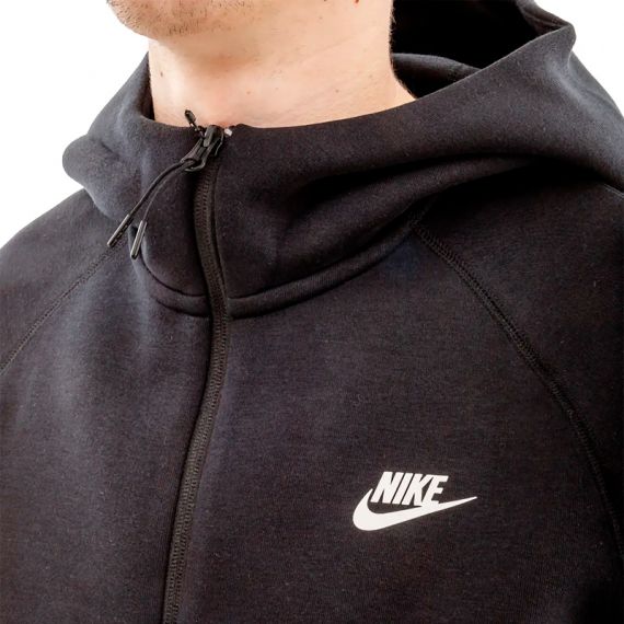 Толстовка Nike Sportswear Tech Fleece Windrunner Full-Zip Hoodie FB7921-064, Колір: сірий, Розмір виробника: XL, зображення 4 Толстовка Nike Sportswear Tech Fleece Windrunner Full-Zip Hoodie FB7921-064, Колір: сірий, Розмір виробника: XL, зображення 4