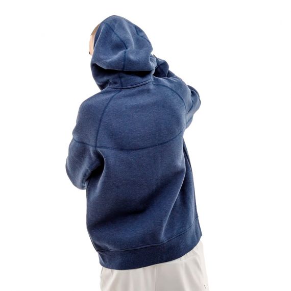 Толстовка Nike M NK TCH FLC FZ WR HOODIE FB7921-473, Колір: синій, Розмір виробника: S, зображення 2 Толстовка Nike M NK TCH FLC FZ WR HOODIE FB7921-473, Колір: синій, Розмір виробника: S, зображення 2