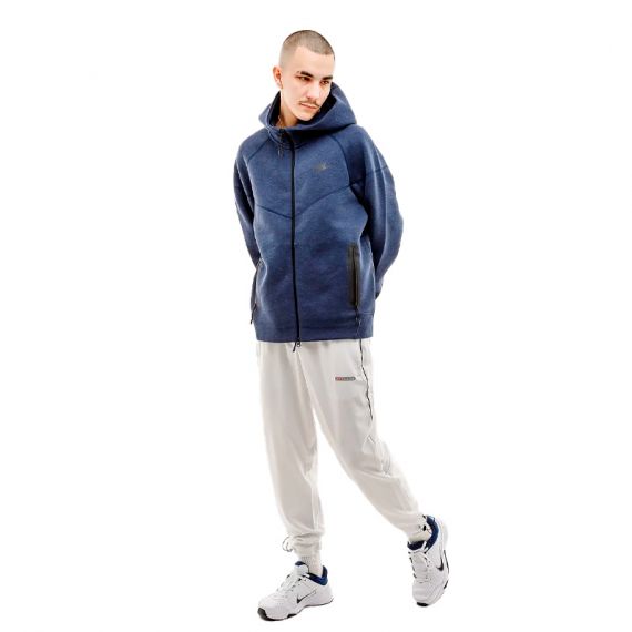 Толстовка Nike M NK TCH FLC FZ WR HOODIE FB7921-473, Колір: синій, Розмір виробника: S, зображення 5 Толстовка Nike M NK TCH FLC FZ WR HOODIE FB7921-473, Колір: синій, Розмір виробника: S, зображення 5