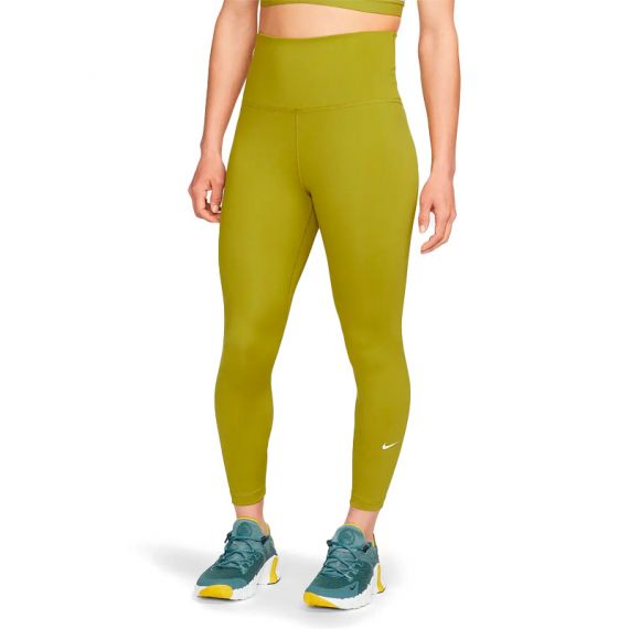 Лосини Nike W NK ONE DF HR CROP TGHT DM7276-390, Колір: хакі, Розмір виробника: L