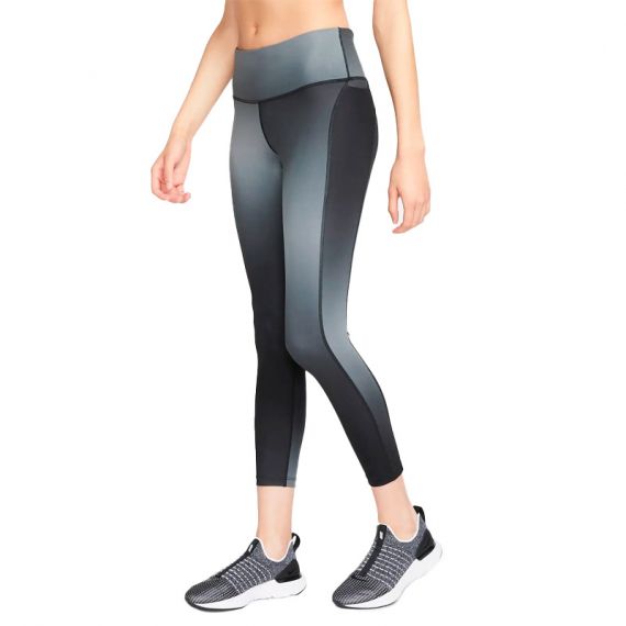 Лосини Nike W NK DF FST MR 7/8 TGHT SNL NV DX0950-010, Колір: темно-сірий, Розмір виробника: L