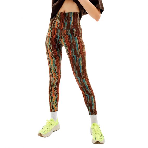 Лосини Nike W NY DF HR 7/8 TGHT NV+ DX1561-227, Колір: коричневий, Розмір виробника: XS